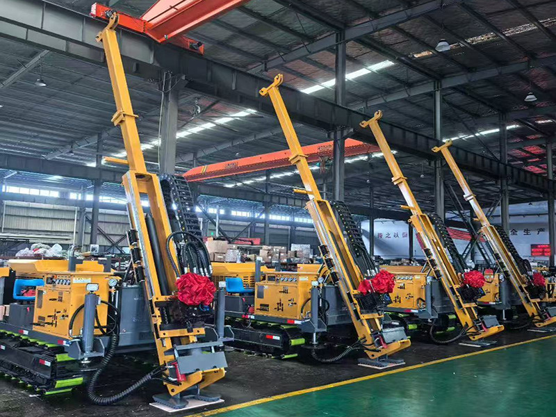 Crawler Full Hydraulic Core Drilling Rig